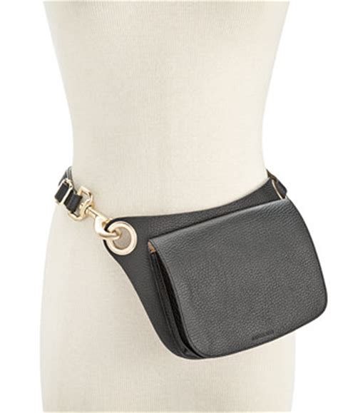 michael michael kors pebble leather oversized fanny pack|michael kors tote bag.